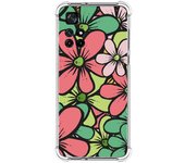 Funda Silicona Antigolpes para Xiaomi POCO M4 Pro 5G diseño Flores 02 Dibujos