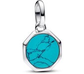793388C01 - Charm Mini Medallón Grabable Pandora ME en plata de ley Azul Turquesa 793388C01 PANDORA Raíz Joyas Pandora MUJER inicio Charm Pandora Grabado online Mujer Pandora Original