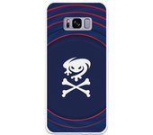 Funda original compatible con Samsung Galaxy S8 - Levante Escudo Huesos Blanco