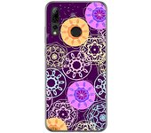Tumundosmartphone Funda Gel Tpu para Huawei P Smart Plus 2019 diseño Radial Dibujos