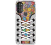 Funda Silicona Antigolpes para Motorola Moto G71 5G diseño Zapatillas 05 Dibujos