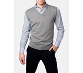 Hackney Chaleco Hombre Lana Merino Cuello Pico