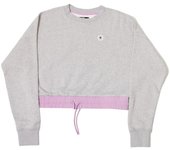 Sudadera Converse Chuck Crew Mujer Gris
