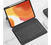 Round Hat Silent Retro Mini Wireless Keyboard Compatible with iPad Computer Phone Tablet