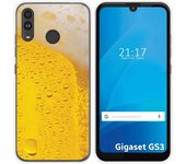 Funda Silicona para Gigaset GS3 diseño Cerveza Dibujos