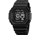 Skmei Mens Military Countdown Chrono Wristwatch 5Bar Waterproof Alarm Clock Reloj Hombre Back Light Digital Sport Watches 1988