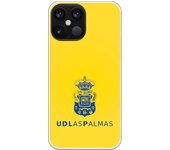 Funda original compatible con iPhone 12 Pro Max - Las Palmas Escudo Azul Fondo Amarillo