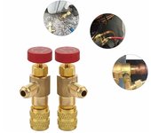 Adaptador de Válvula de Seguridad R410A R22 para Aire Acondicionado