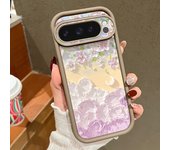 Flowers Pattern Shockproof Soft Case For Google Pixel 8A 8 Pro 9 Pro XL TPU Silicone Phone Protector Cover For Pixel 9 8 Pro