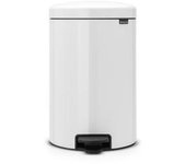 Cubo de pedal BRABANTIA Newicon 20l. blanco 111846
