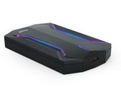 Caja Externa Gaming para Disco Duro de 2.5' TooQ TQE-2599RGB/ USB 3.1/ Sin tornillos
