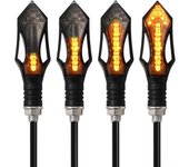 indicator parts, flowing turn signal indicators, V flashing lights, 12 Ls, motorcycle bulbs, scooter, four-wheeler, cruiser,