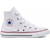 Zapatillas Converse Chuck Taylor All Star Classic para niño/a- Bota, Color blanco, de lona-3J253C Converse