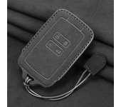 Suede Leather Car Key Case Cover For Renault Duster Captur Clio Logan Megane RS 1 2 3 4 Koleos Scenic Nema Fluence Zoe Accessory