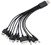 Micro USB Type C Mobile Phone Charger Adapter Plug Usb Data Cable Charging Cable Data Wire Cord for Cell Phone Universal 10 in 1