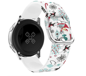 Christmas Band For Samsung Galaxy Watch 7-FE-6-4 classic/5 pro/Active 2 20mm/22mm Bracelet huawei GT 5/Amazfit gtr-GTS-4-3 strap