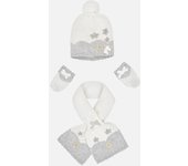 Conjunto gorro bufanda y manopla Mayoral