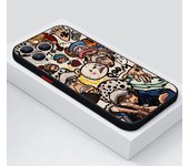 Luffy One-piece For Apple iPhone 15 14 13 12 11 mini Pro Max 8 7 6S 6 XR X XS Plus Frosted Translucent Phone Case