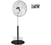 Suinga Ventilador de Pie 20 Pulgadas 160W 3 Velocidades y Altura Regulable