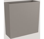 Newgarden - JUNCO Macetero Rectangular de 80 cm de Alto para Flores y Plantas Muy Resistente para Exterior e Interior de Estilo Moderno. Varios Colores. Jardinera Hecha de Polietileno en España