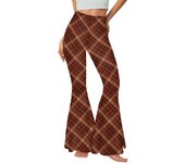 [You're My Secret] Y2k High Waisted Flare Pants Wide Leg Women Trousers Elastic Casual Streetwear Patchwork Sweatpants Bottoms