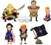 FIGURA BANPRESTO ONE PIECE WANOKUNI KAISOUHEN WORLD 1 UNIDAD ALEATORIA