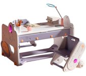 Ma(r)ke(t) Mesa Infantil para Niños con Sillas Incluidas y Bloques de Construcción