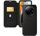 Tumundosmartphone Funda Híbrida con Tapa Magnética para Xiaomi Redmi A3 color Negra