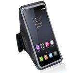 DFV mobile - Funda Brazalete Profesional de Neopreno para Brazo Deporte Correr y Gimnasio para Samsung Galaxy A41 (2020) - Negra