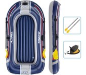 Bestway Bote inflable Hydro-Force con remos y bomba azul
