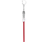 Movie Jewelry Lightsaber Keychain Cosplay Toys War Metal Keychain Light Saber Key Ring Kids Gift