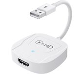 Adaptadores inalámbricos de carplay para apple, adaptadores inalámbricos de carplay plug - and - play, con entrada hdmi, para palos de Fire TV y consolas de juegos, para coches equipados con carplay por cable de fábrica