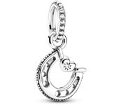 Pandora Pandora Charm colgante en plata de ley Herradura de la Suerte 799157C01 , para Mujer