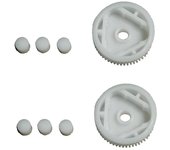 Headlight Motor Gear Mount Kit For 88-96 Head Light Lamp Motor Gear Rebuild Kit-2 Gears And 6 Bushi