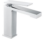 Imex Pisa BDP048-1 grifo monomando lavabo repisa latón cromado
