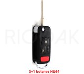 1/3/5pcs Mercedes Benz C E ML S Dodge Sprinter Keycase Flip Folding Remote Car Blank Key Cover Case Replacement Holder Blade