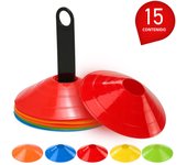 Agility Disc Cone Set Multi Sport Training Space Cones for Soccer Football Ball Game Disc Mini Training Cones Field Markers