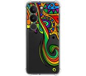 Funda Silicona Antigolpes para Vivo V29 5G diseño Colores Dibujos