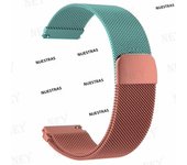 Milanese loop for Samsung Galaxy Watch 7/6/5/FE/4/6 Classic/active 2 band 22/20mm Metal magnetic bracelet Huawei GT 4-3-2 strap