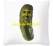 Magical Nicolas Cage Cushion Cover with Sequins Super Shining Reversible Color Changing Pillow Cover 45*45cm Home Car Decoraion