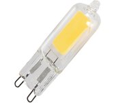 Ledkia Bombilla LED G9 2W 220 lm COB       No Flicker 3000K Blanco Cálido
