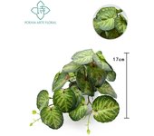 Poenia Arte Floral - Planta Bonsai Artificial en Maceta 2PCS - Decoración Realista