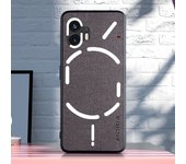 Textile Leather Case for Nothing Phone 2 1 soft TPU around the edge back hard PC material protection cover Nothing Phone 2 case