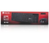 Teclado y Ratón Inalámbricos NGS Allure Kit