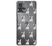 Funda Silicona Antigolpes para Motorola Edge 30 Fusion 5G diseño Perros 12 Dibujos