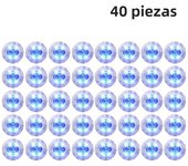 100Pcs LED Tableware Mat Cup  Luminous Sticker Colorful Flashing Bottle Sticker Light-emitting Coaster Stall Bar Light
