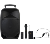 Altavoz portable con bluetooth fonestar malibu-312/ 250w