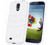 Tumundosmartphone Funda Gel Tpu Samsung Galaxy S4 I9500 S Line Color Blanca