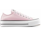 Zapatilla Converse Platform Baja Lona Rosa Claro