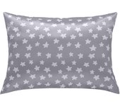 Funda de almohada infantil de algodón estampado, funda de almohada tipo sobre, funda de almohada infantil, funda de almohada de viaje, adecuada para varios tamaños